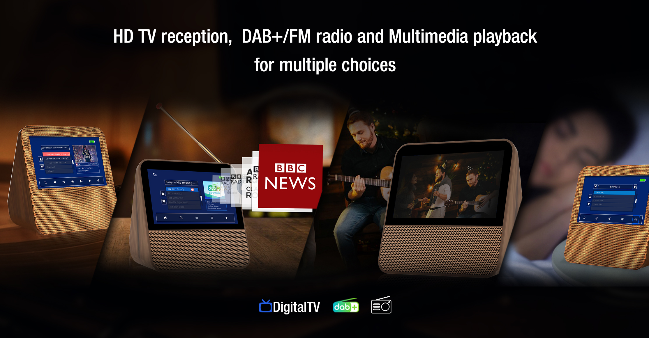 Candy TV with DAB /FM