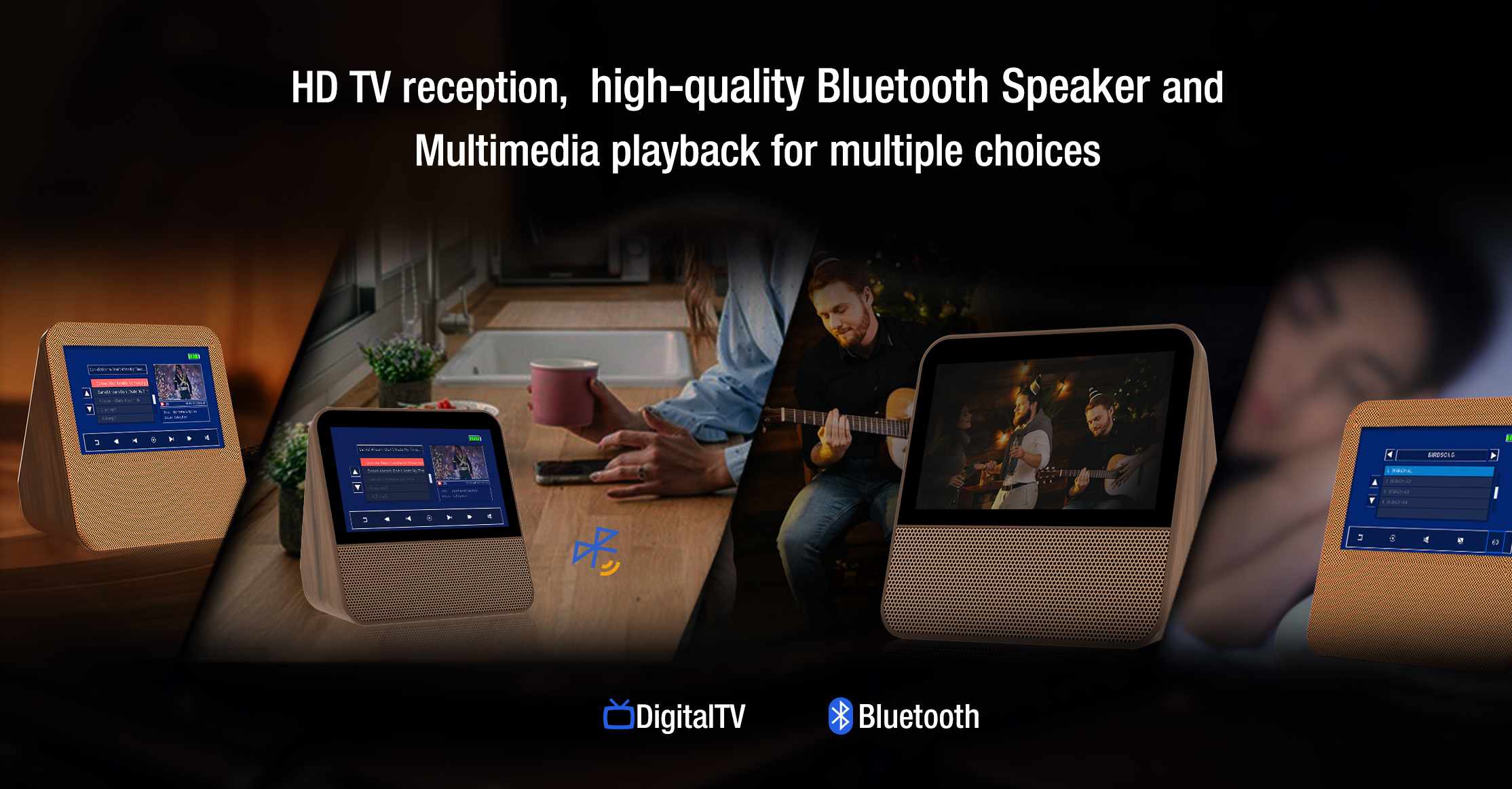 Candy TV with Bluetooth Speaker