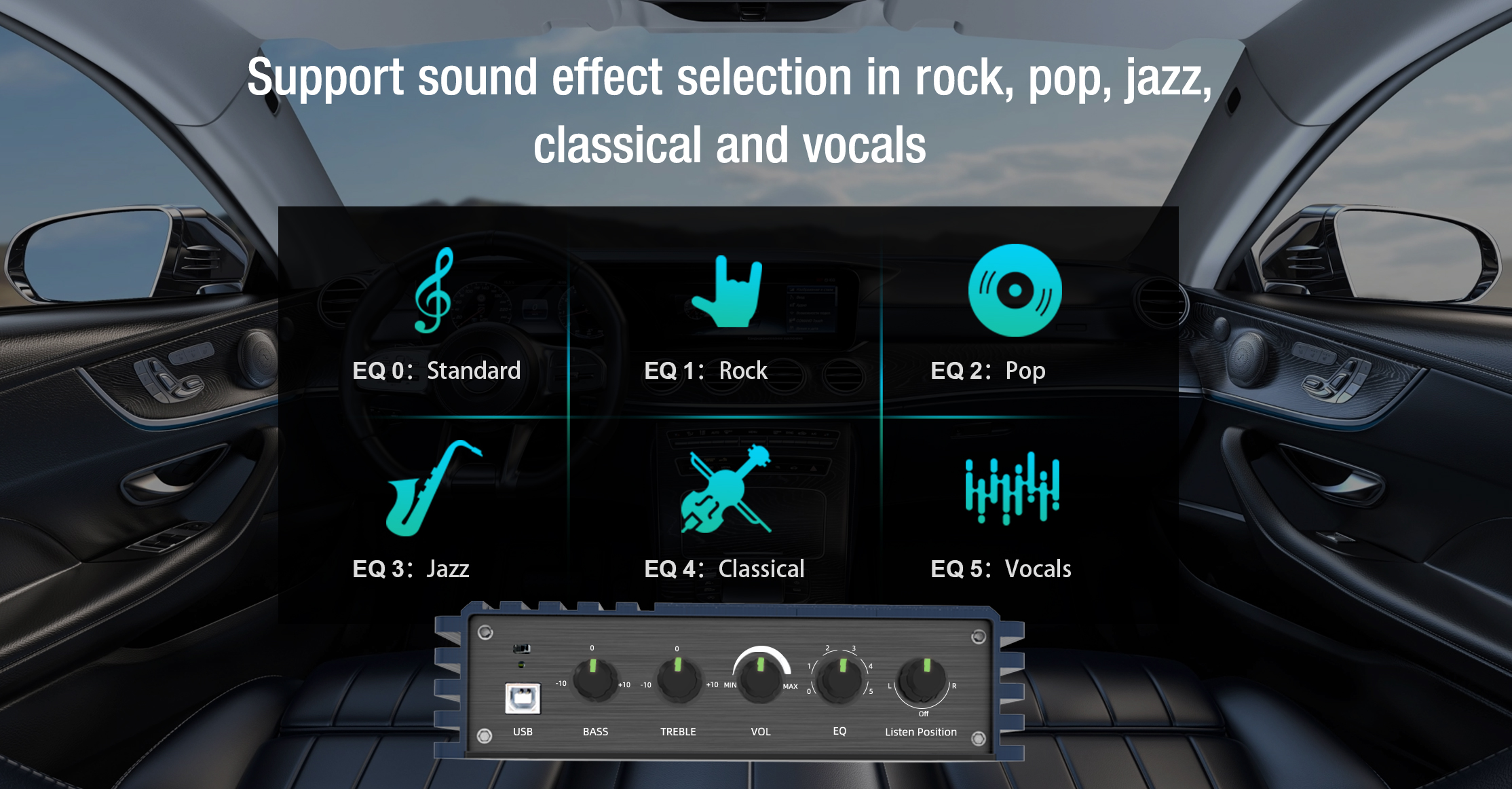 Car Audio DSP Amplifier