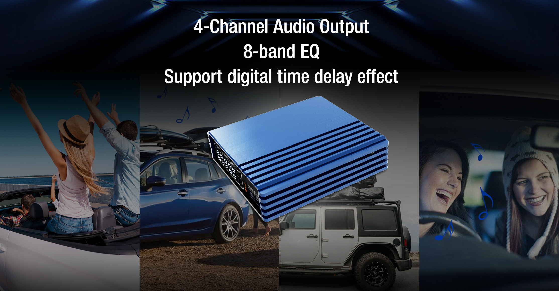 Car Audio DSP Amplifier