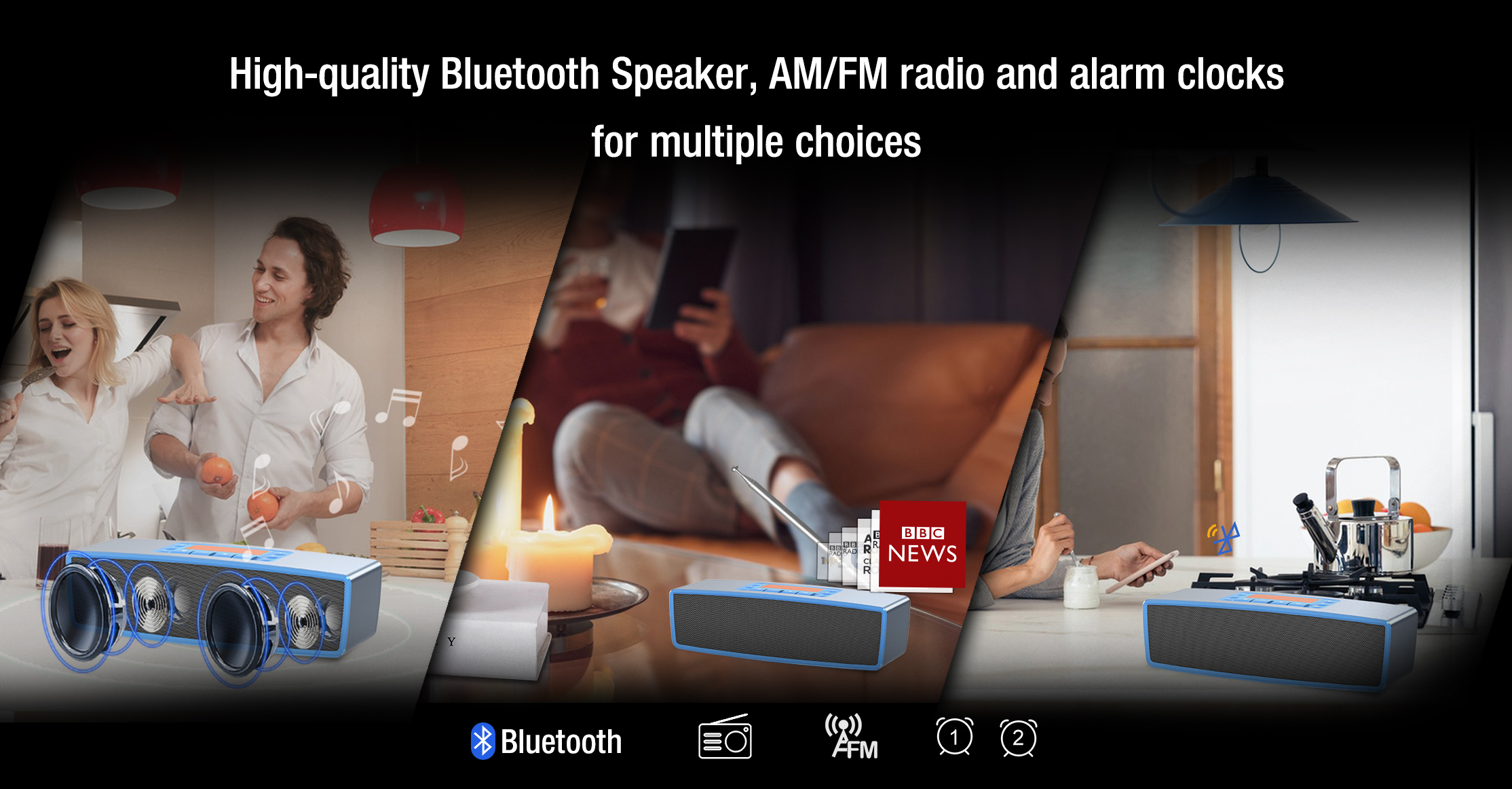 AM/FM Radio with Bluetooth