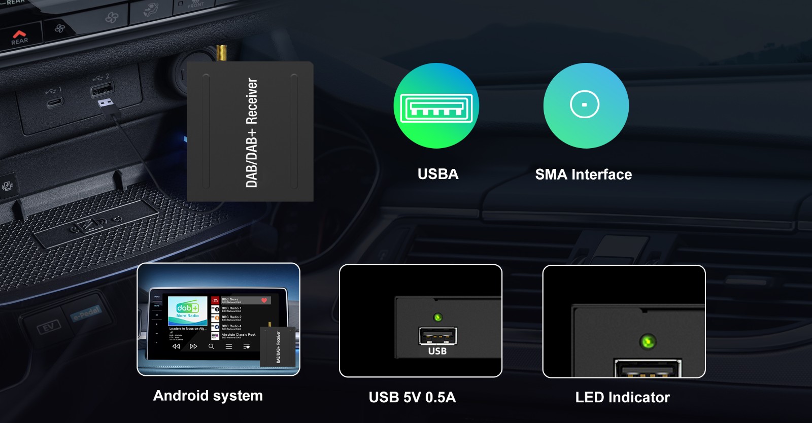 DAB220A(Car Multimedia Control)