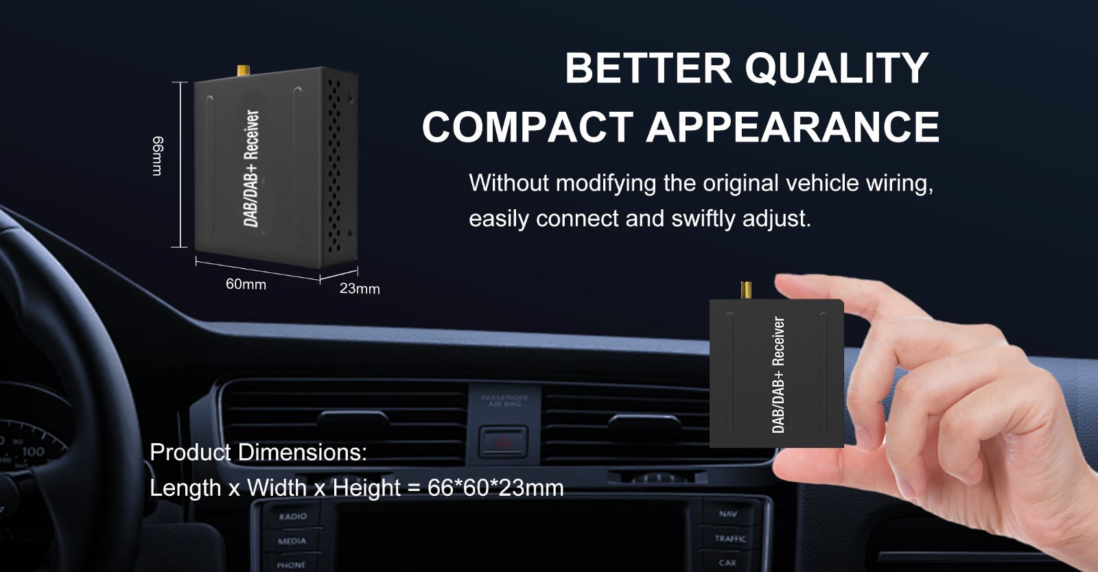 DAB220A(Car Multimedia Control)