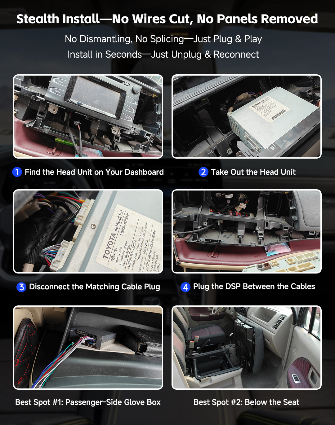 Universal Car DSP Amplifier